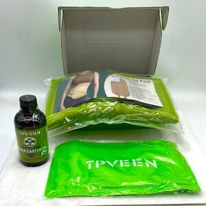 Castor Oil  Cold Pressed Organic in glass bottle Gift Package